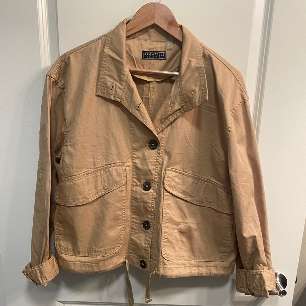 Bagatelle khaki utility jacket